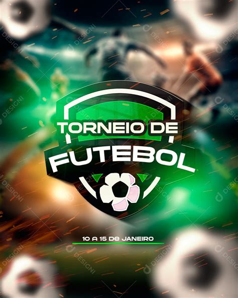 flyer torneio futebol